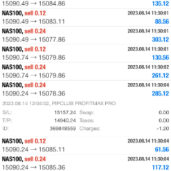 Pip Club Profit Max Pro EA Result5