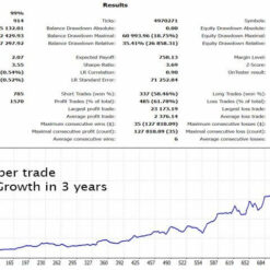 Gold Trade Pro EA Results1