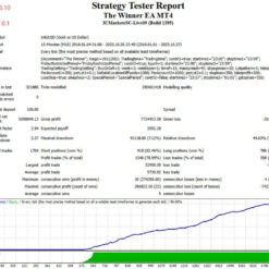 The Winner EA Strategy Tester Report1