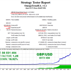 Omega Trend EA Backtest Results2