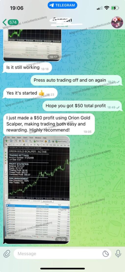 Orion Gold Scalper v4.4 MT4 Without DLL Setfiles - Image 2