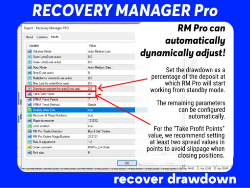 Recovery Manager Pro EA Review3