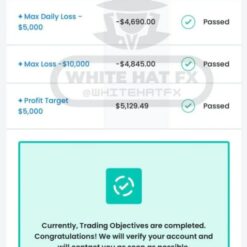 WHITE HAT FX Result And Challenge Passes4