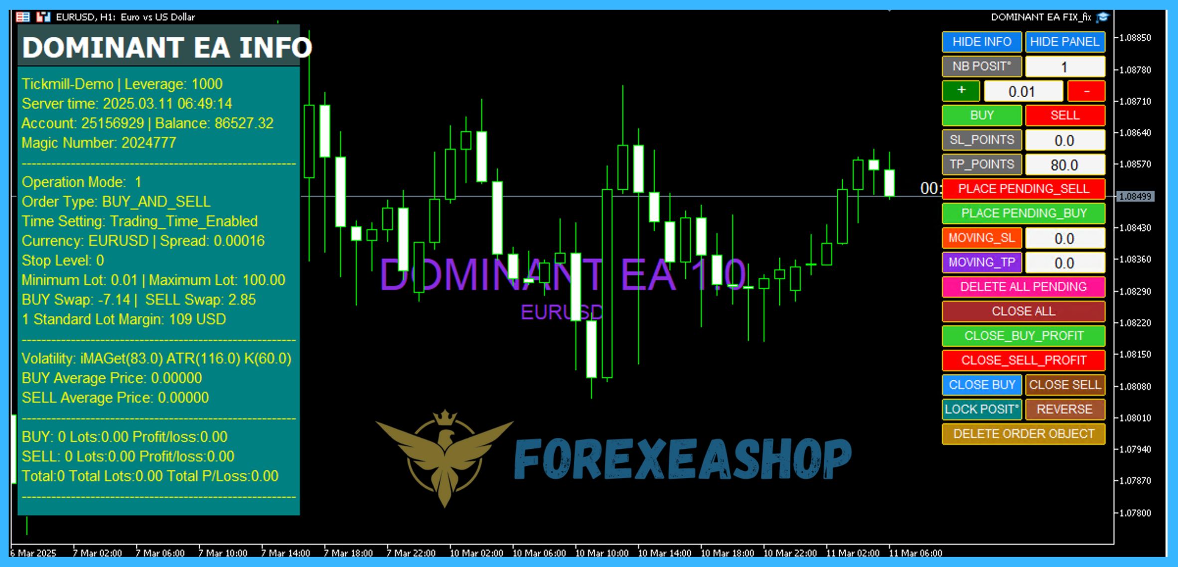 Dominant EA Pro v3.0 MT5 With Setfiles