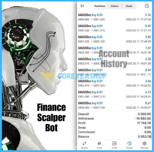FinanceScalper Bot v1.0 MT5 Without DLL - Image 5