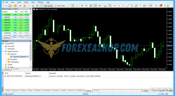 Invalid license (538)