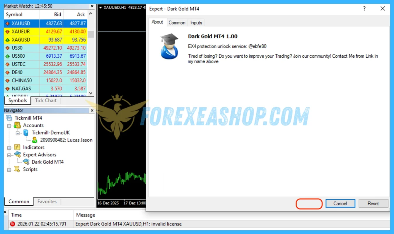 Error Button Not Displaying